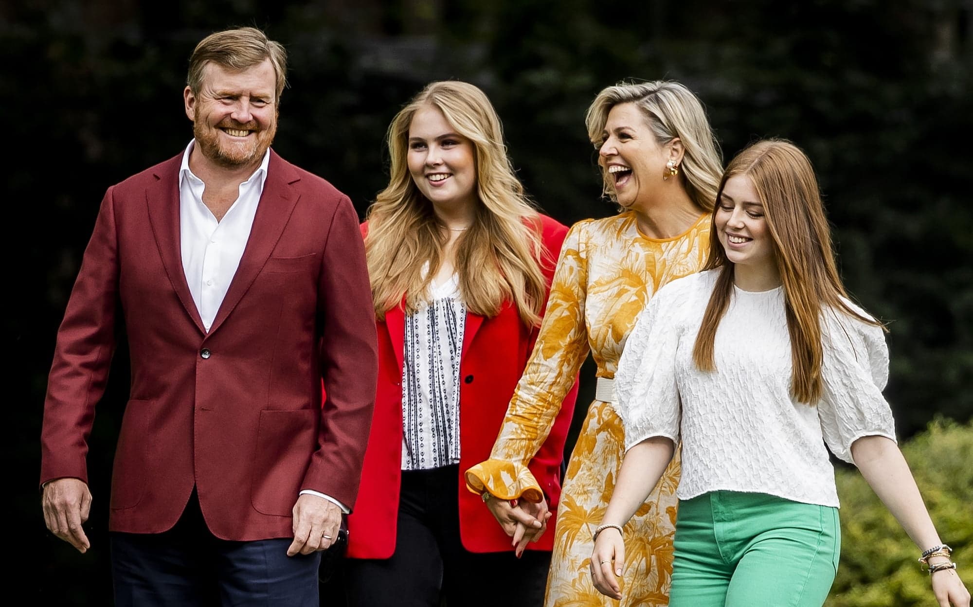 Zomerfotosessie koninklijk gezin