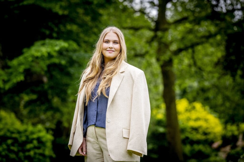 Fotosessie met Koning Willem Alexander, Koningin Máxima, de Prinses van Oranje, Prinses Alexia en Prinses Ariane