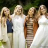 Zomerfotosessie koninklijke familie