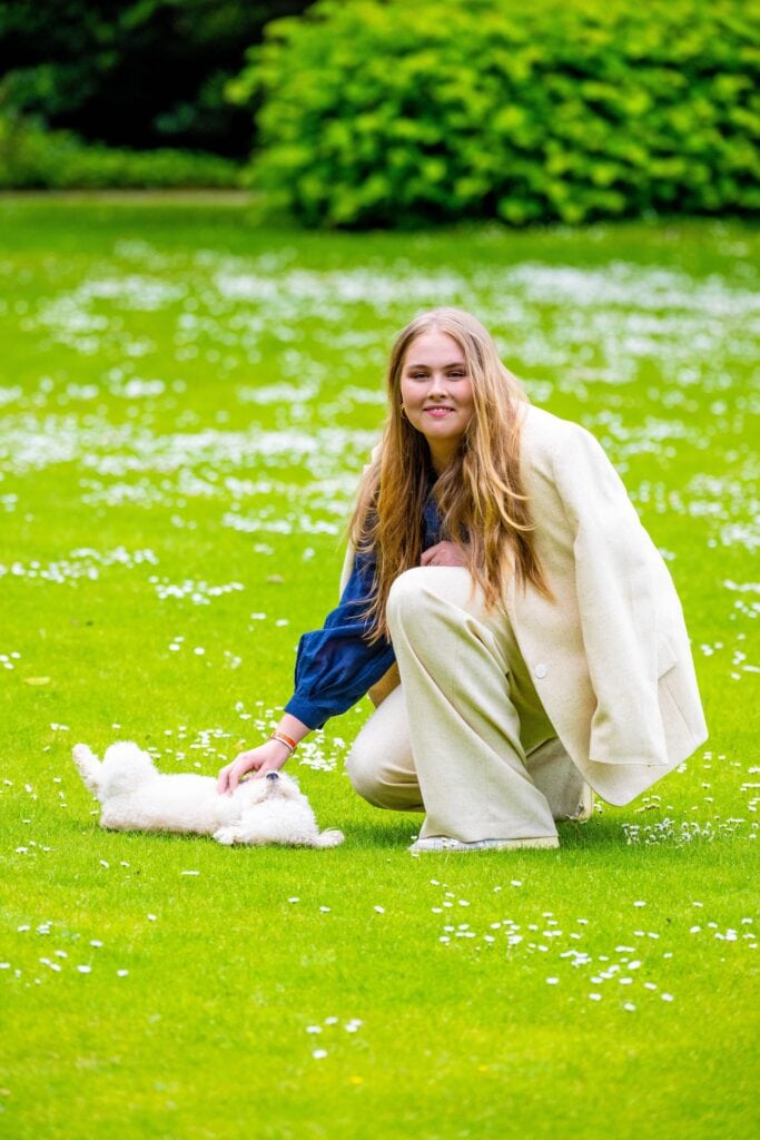 Jaarlijkse zomer fotosessie koninklijke familie