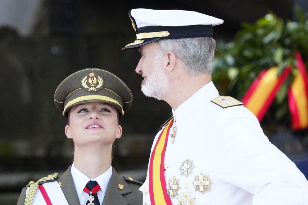 Royals Preside Over The Ceremony Of Delivery Of Royal Dispatches To The New Navy Officers In Marin