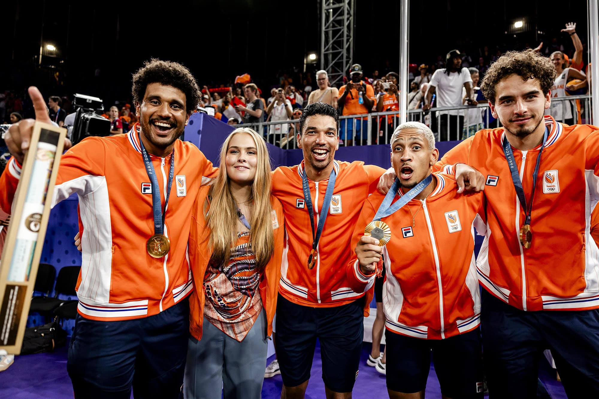 OS: 3x3 basketbal (m) finale Nederland Frankrijk