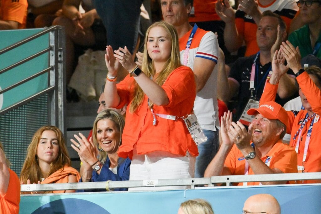 Paris 2024 Handball Dutch Royals In The Stands