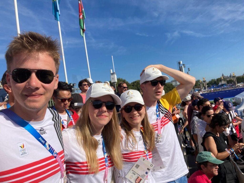 2024 olympische spelen os belgie elisabeth gabriel emmanuel eleonore parijs bm