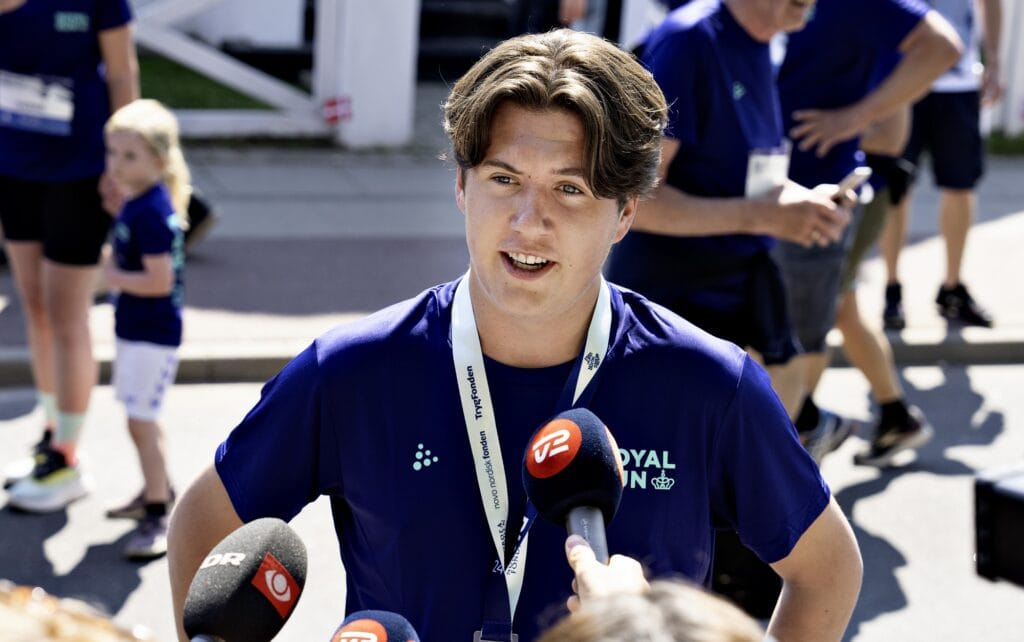 DENMARK Crown Prince starts One Mile and runs Royal Run, Crown Prince Christian, The Crown Prince, Prince Christian, Royal Run