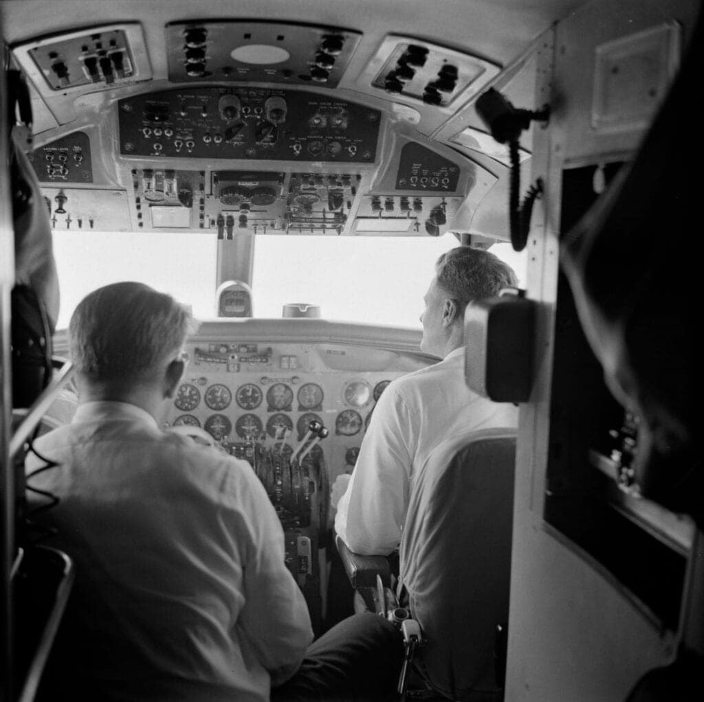 1955 dakota cockpit NA