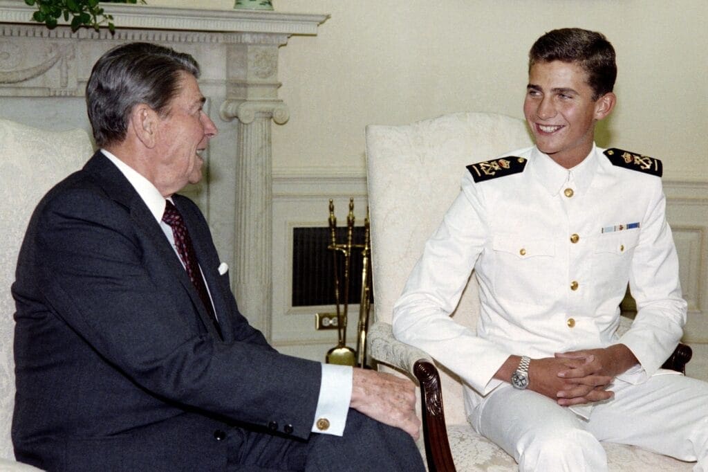 USA FELIPE DE BORBON REAGAN