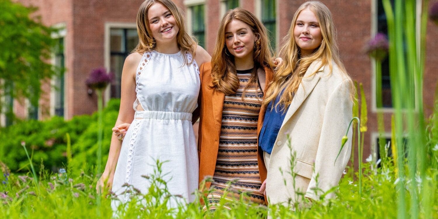 Jaarlijkse zomer fotosessie koninklijke familie