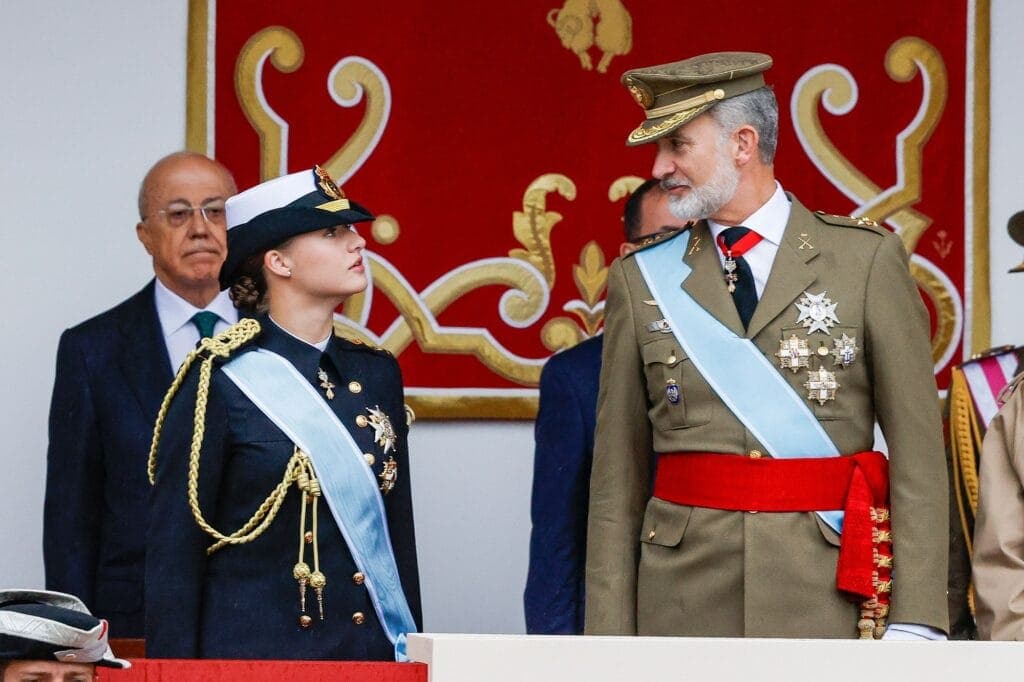 mm. The Kings Preside Over The Military Parade For Hispanic Heritage Day, Madrid, Spain 12 Oct 2024