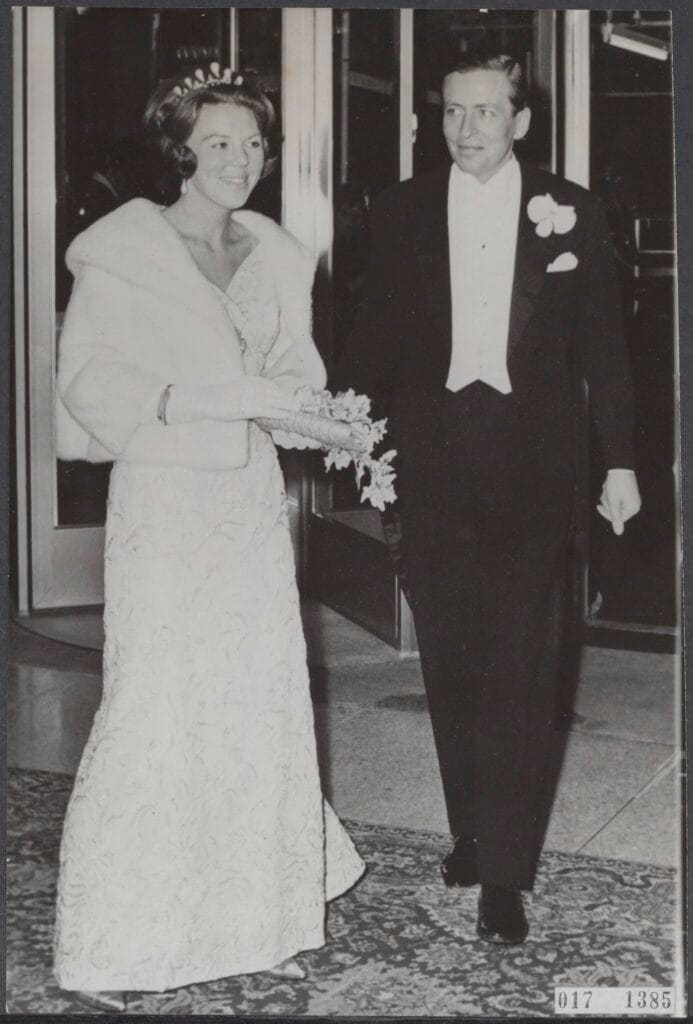 1966 feest vooravond bruiloft Beatrix en Claus NA
