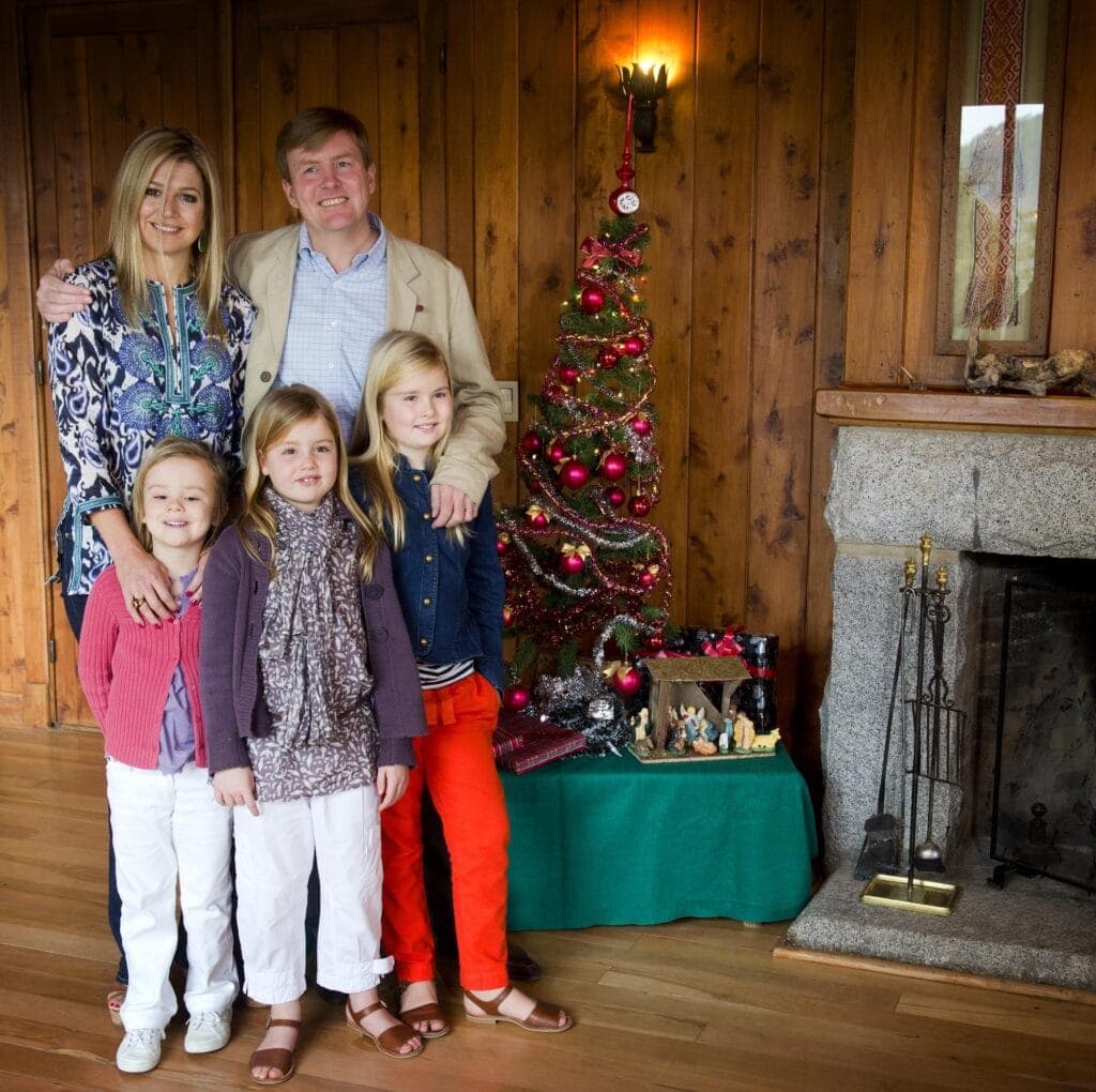 Prinselijk paar viert kerst in Argentinië