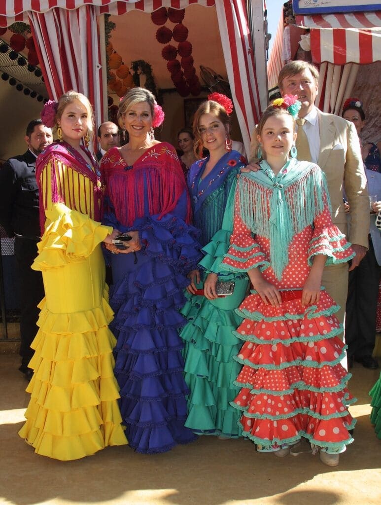 Queen Maxima and King Willem Alexander enjoy April Fair in Seville