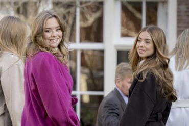 Prinses Ariane tijdens fotoshoot