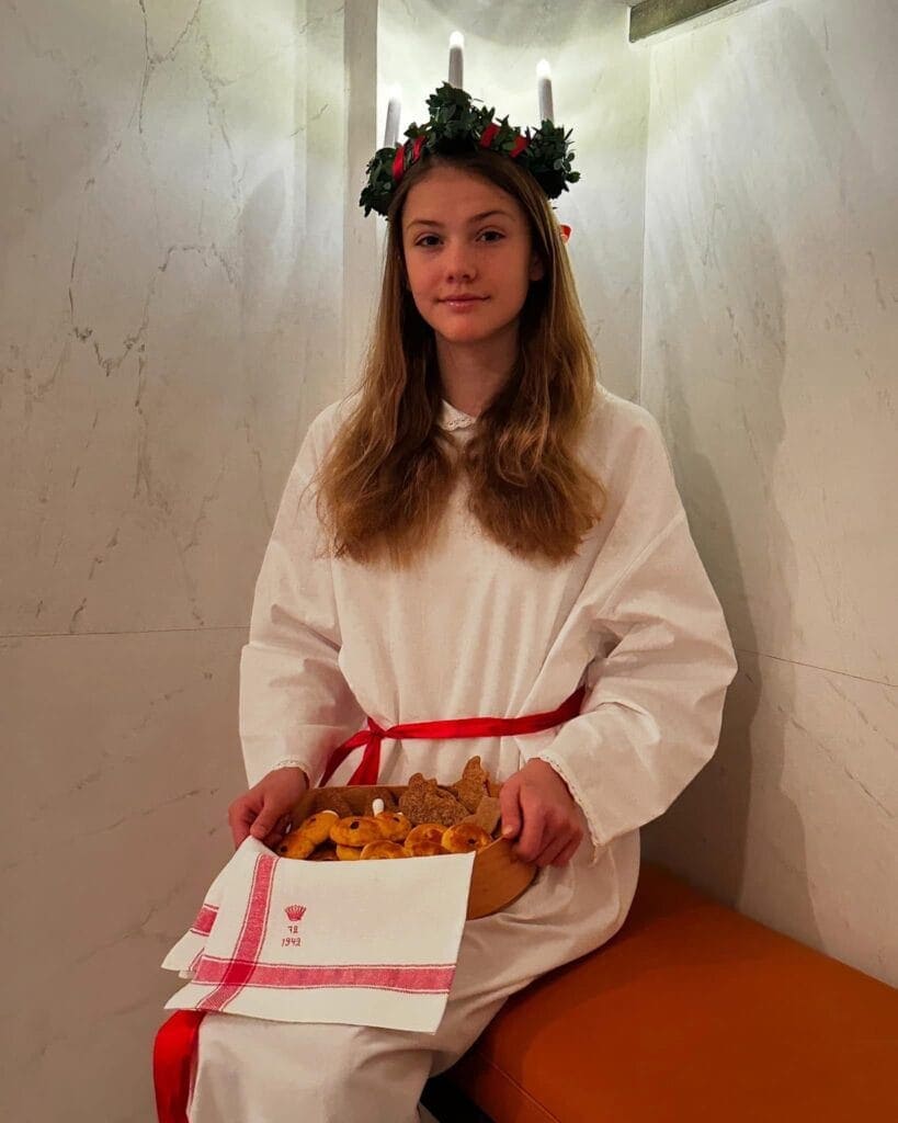 2024 zweden prinses estelle Lucia feest KH