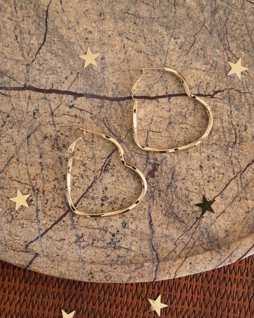 tiltil single hoop goldplated hearty party things i like things i love 223065