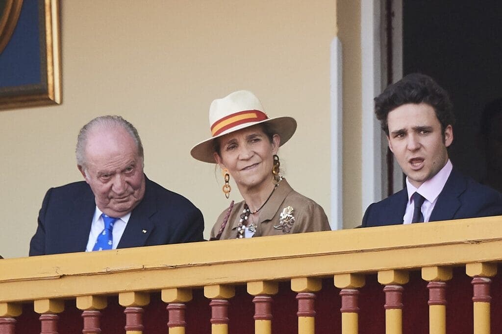 King Juan Carlos of Spain attends Bullfight tribute to Maria de las Mercedes de Borbon
