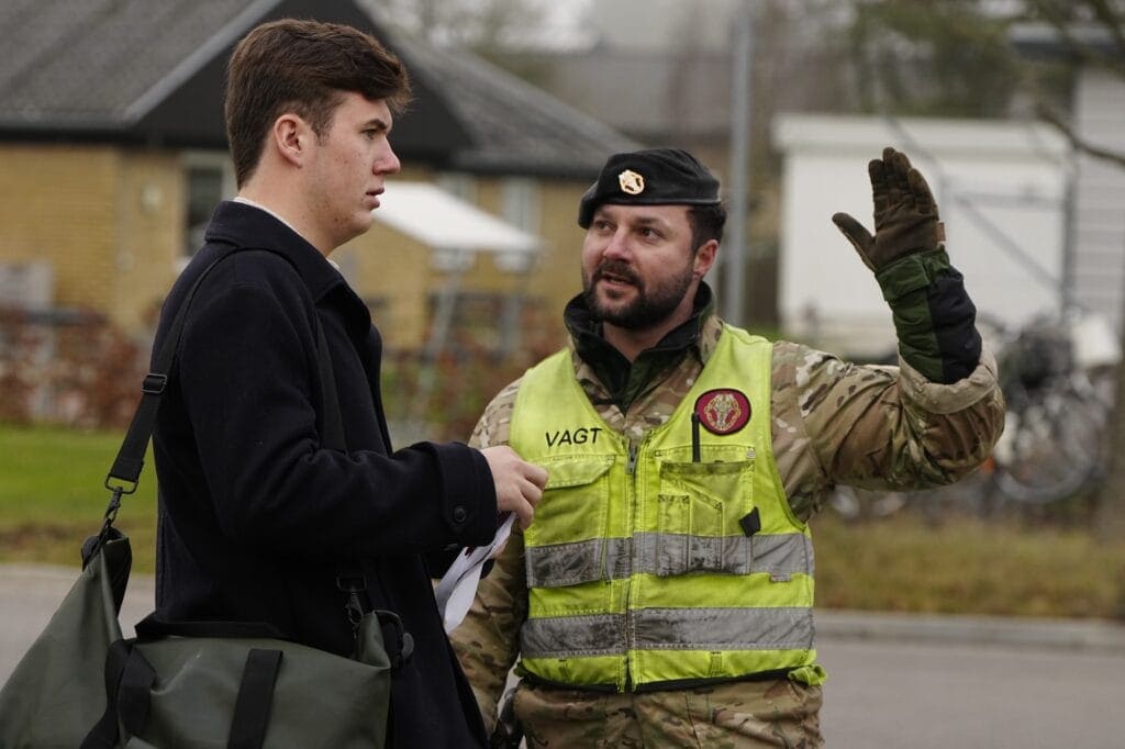 Denmark Crown Prince military duty