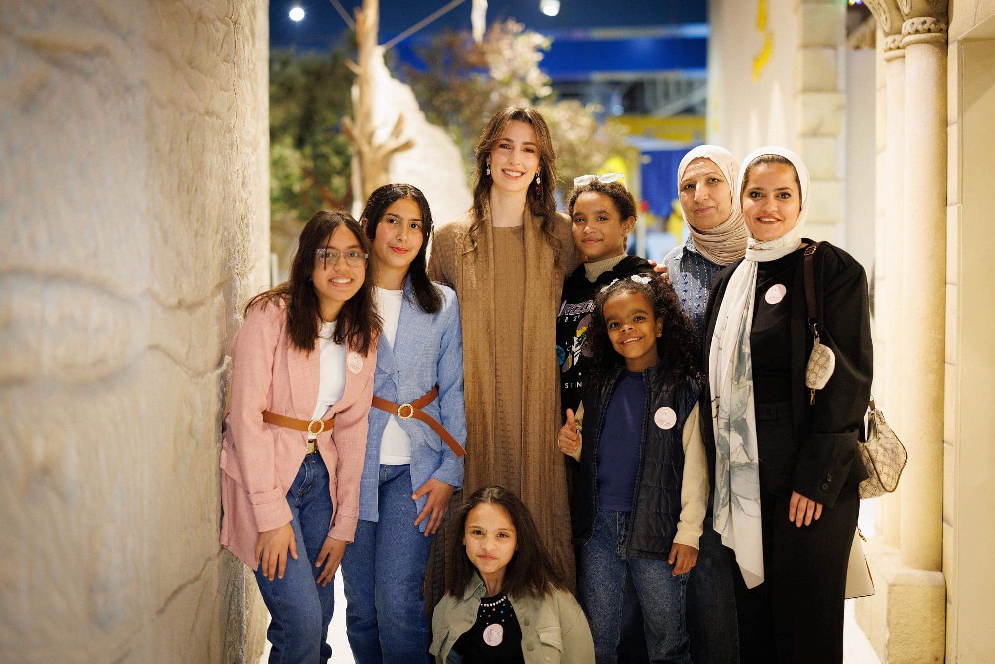 Prince Al Hussein And Wife Host Iftar For Orphans Jordan, Amman 28 Mar 2025