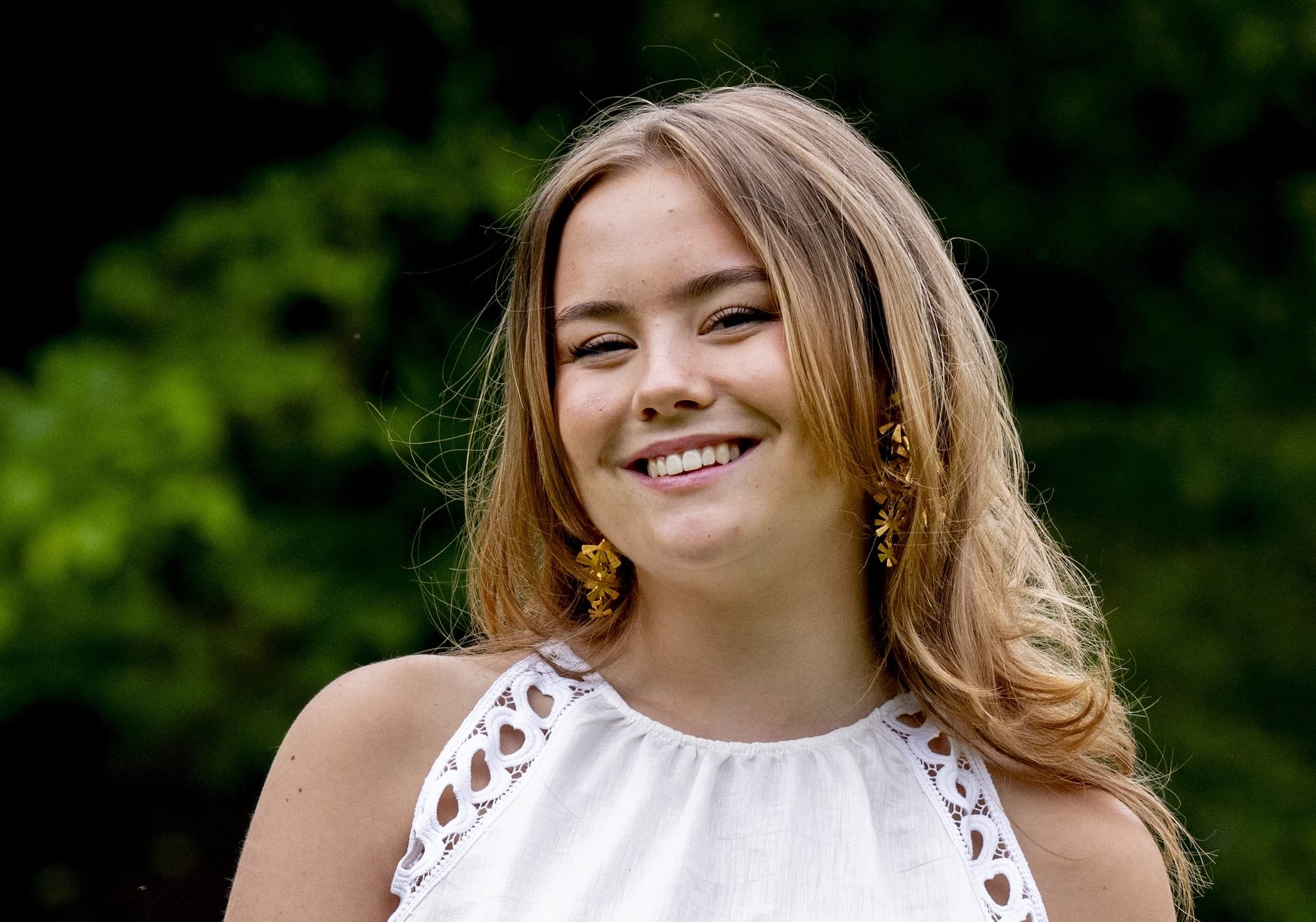 Fotosessie met Koning Willem Alexander, Koningin Máxima, de Prinses van Oranje, Prinses Alexia en Prinses Ariane