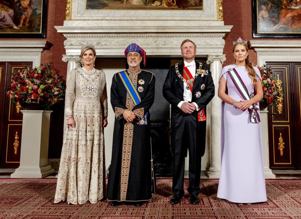 Omaanse sultan op staatsbezoek in Nederland, dag 1