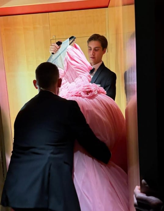 2025 monaco rozenbal Alexandra Giambattista Valli roze IG Alex