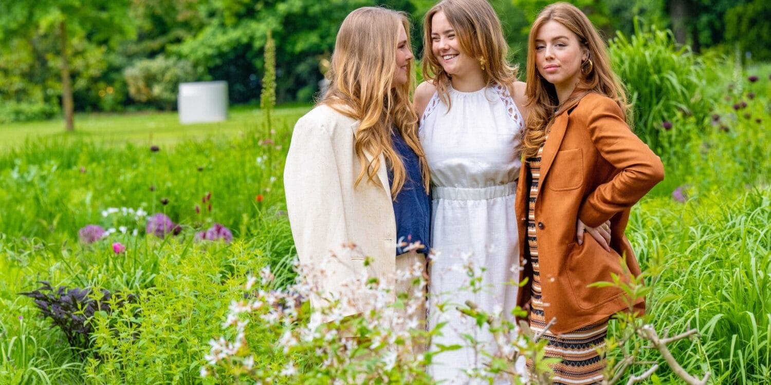 Jaarlijkse zomer fotosessie koninklijke familie