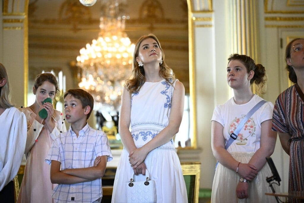 ROYALS PRINCESS ELISABETH MEETING YOUNG PATIENTS
