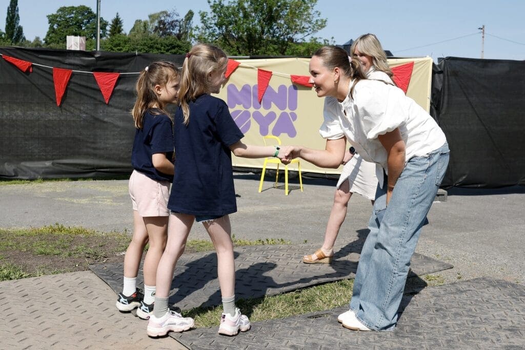 Princess Ingrid Alexandra visits Minioya Children's Festival in Oslo