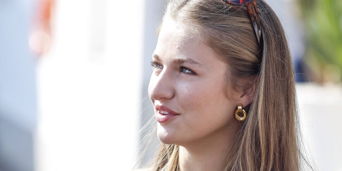 King Felipe and Princess Leonor at the Nautical club