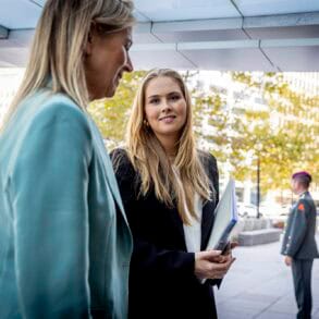 Koningin Máxima en Prinses Amalia bezoeken Washington D.C.