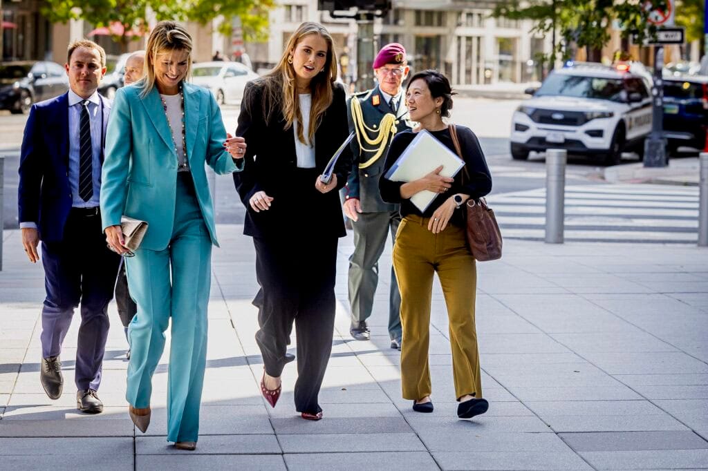 Koningin Máxima en Prinses Amalia bezoeken Washington D.C.
