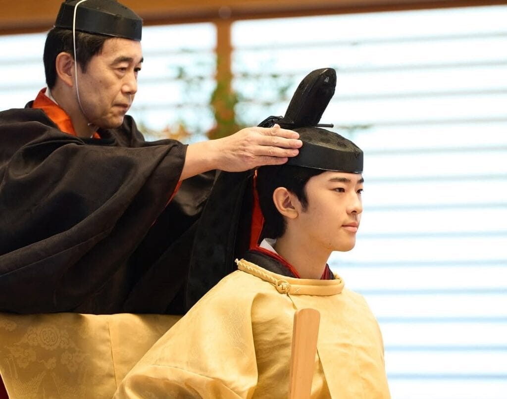 Japan 2025 Hasihito meerderjarig 10