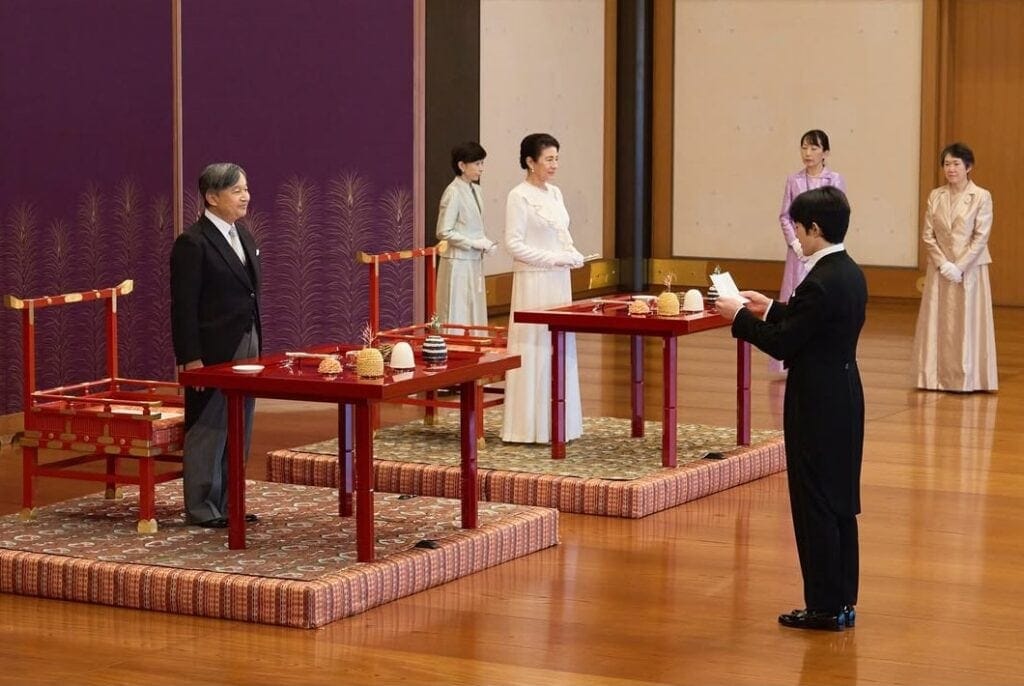 Japan 2025 Hasihito meerderjarig 18