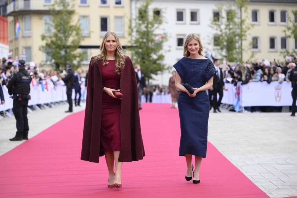 2025 Luxemburg troonwissel amalia en elisabeth ANP 03