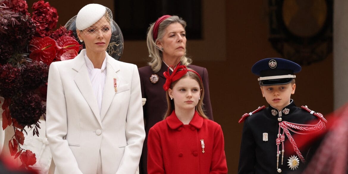 2025 Monaco nationale dag Gabriella Jacques Charlene ANP inPixio