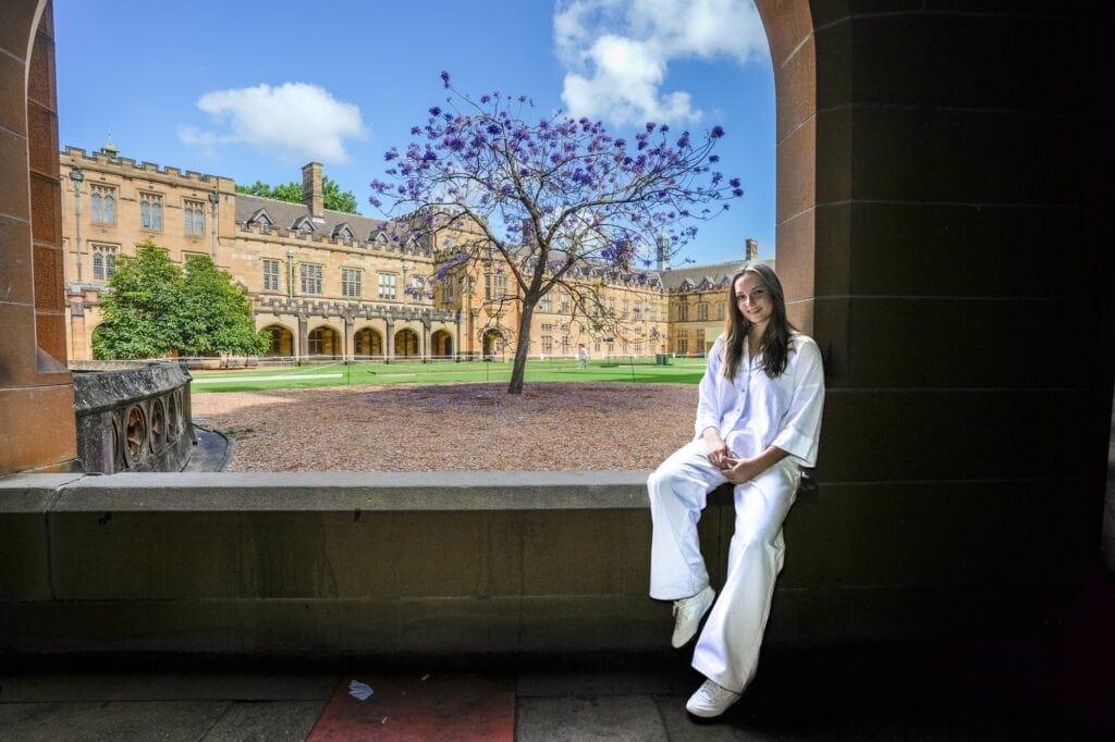 2025 noorwegen Ingrid sydney uni jacaranda ANP