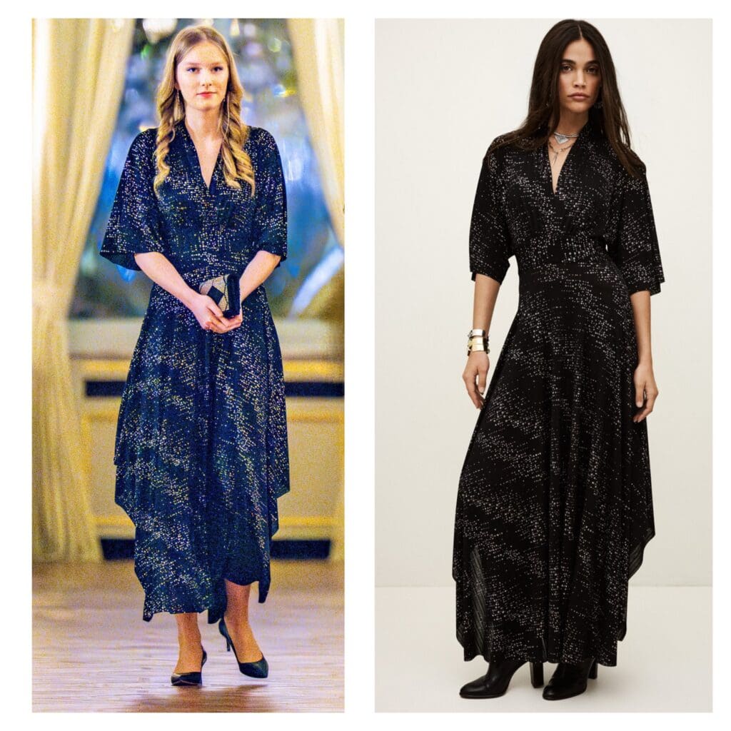 jurk eleonore ba&sh 2025 kerst