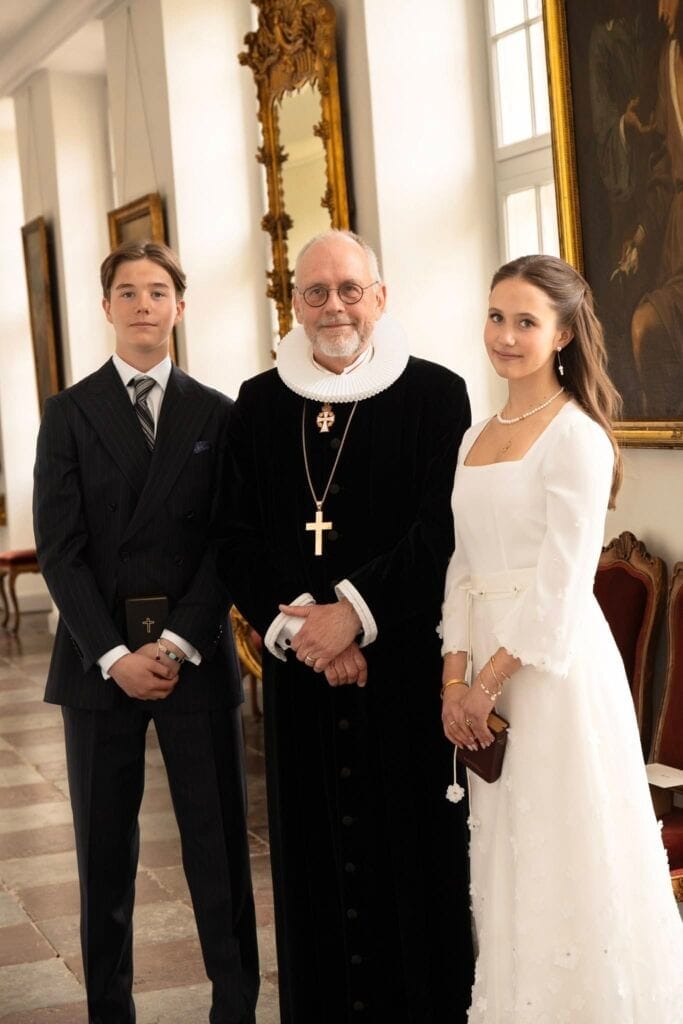 2026 denemarken vormsel Josephine en Vincent DDK 12