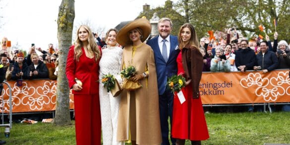 2026 koningsdag dokkum gezin amalia alexia ariane anp