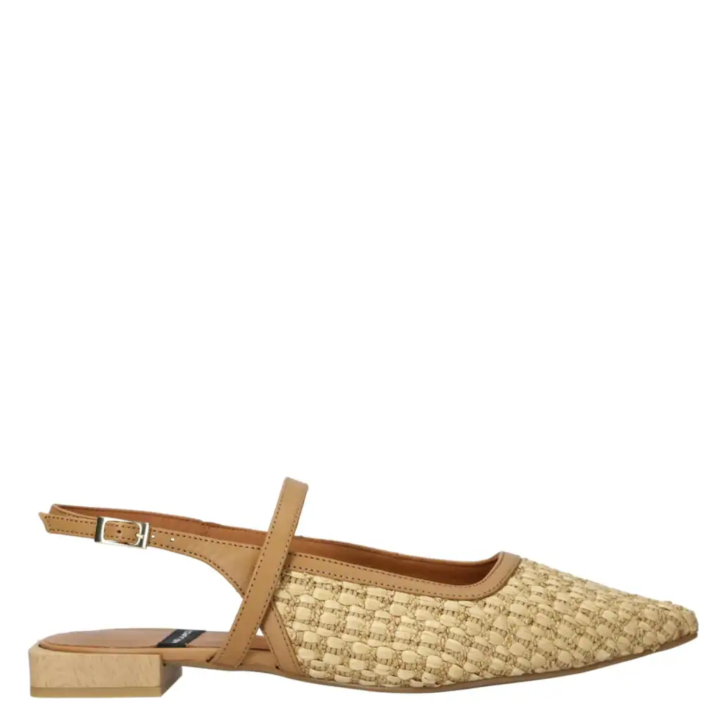 angel alarcon slingback loafers beige beige 8447102868336