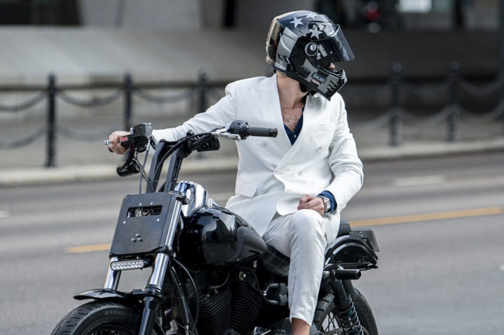 2022 noorwegen marius wit pak motor patser ANP