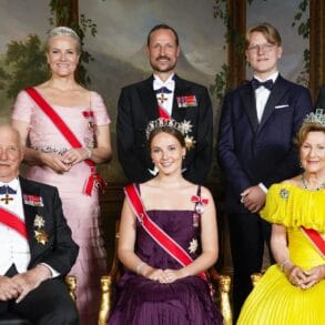 2022 noorwegen groepsportret Ingrid Sverre Marius ANP