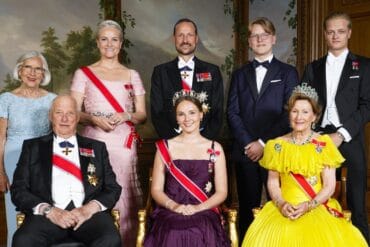 2022 noorwegen groepsportret Ingrid Sverre Marius ANP